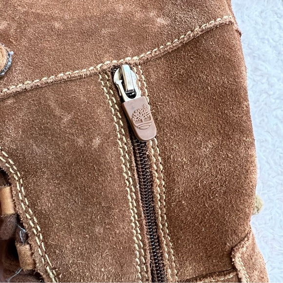 Timberland Toddler Leather Knee High Boots Brown Waterproof Size 11.5 - Picture 6 of 9